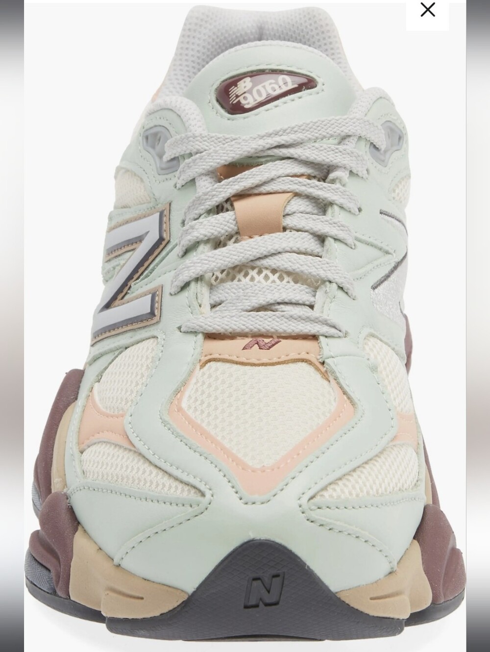 New Balance Women’s Mint & Cream Runner Sneaker